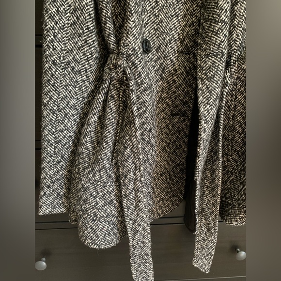 Black / grey winter coat - Picture 6 of 13